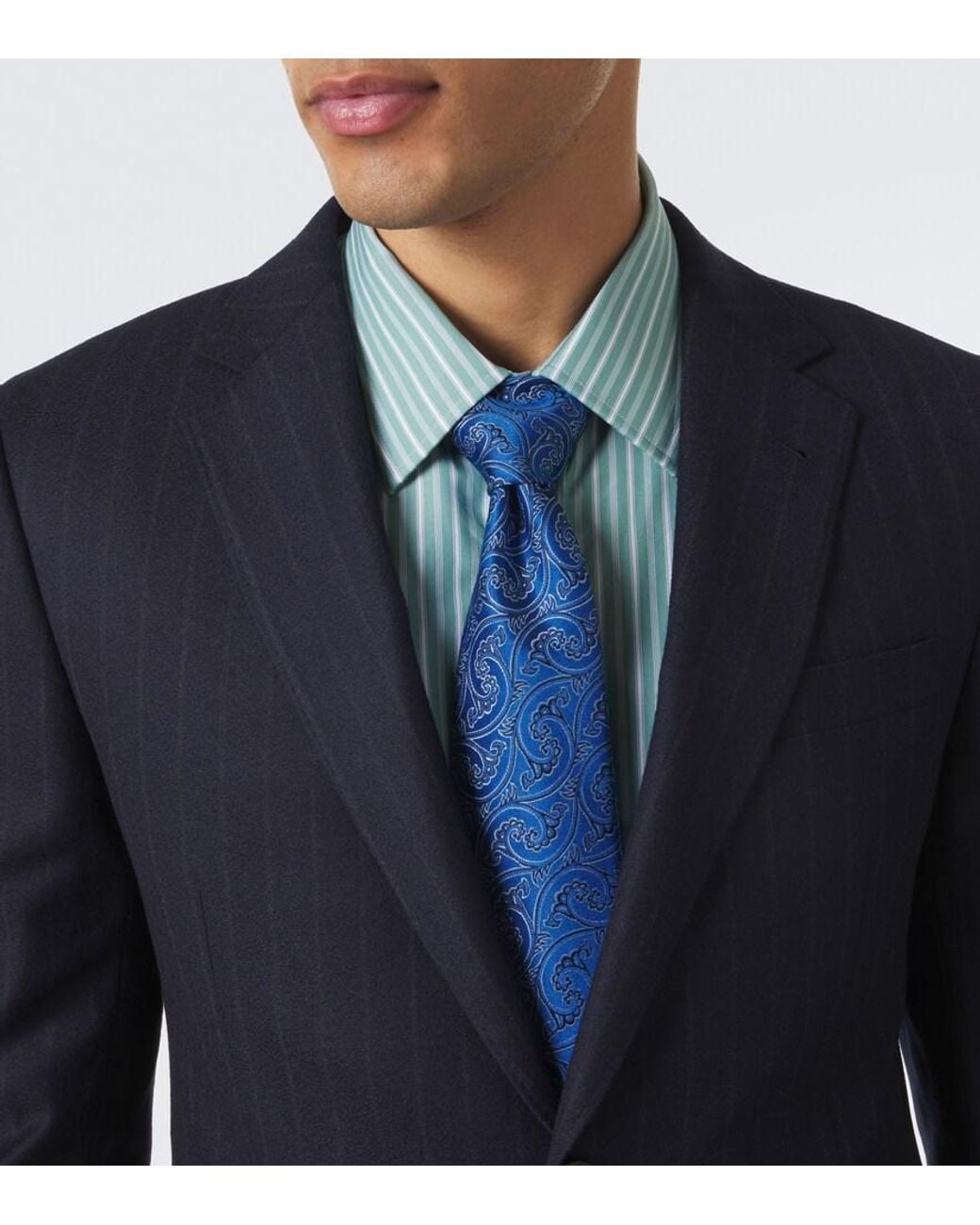 Cravatta di Charvet in Blue da Uomo