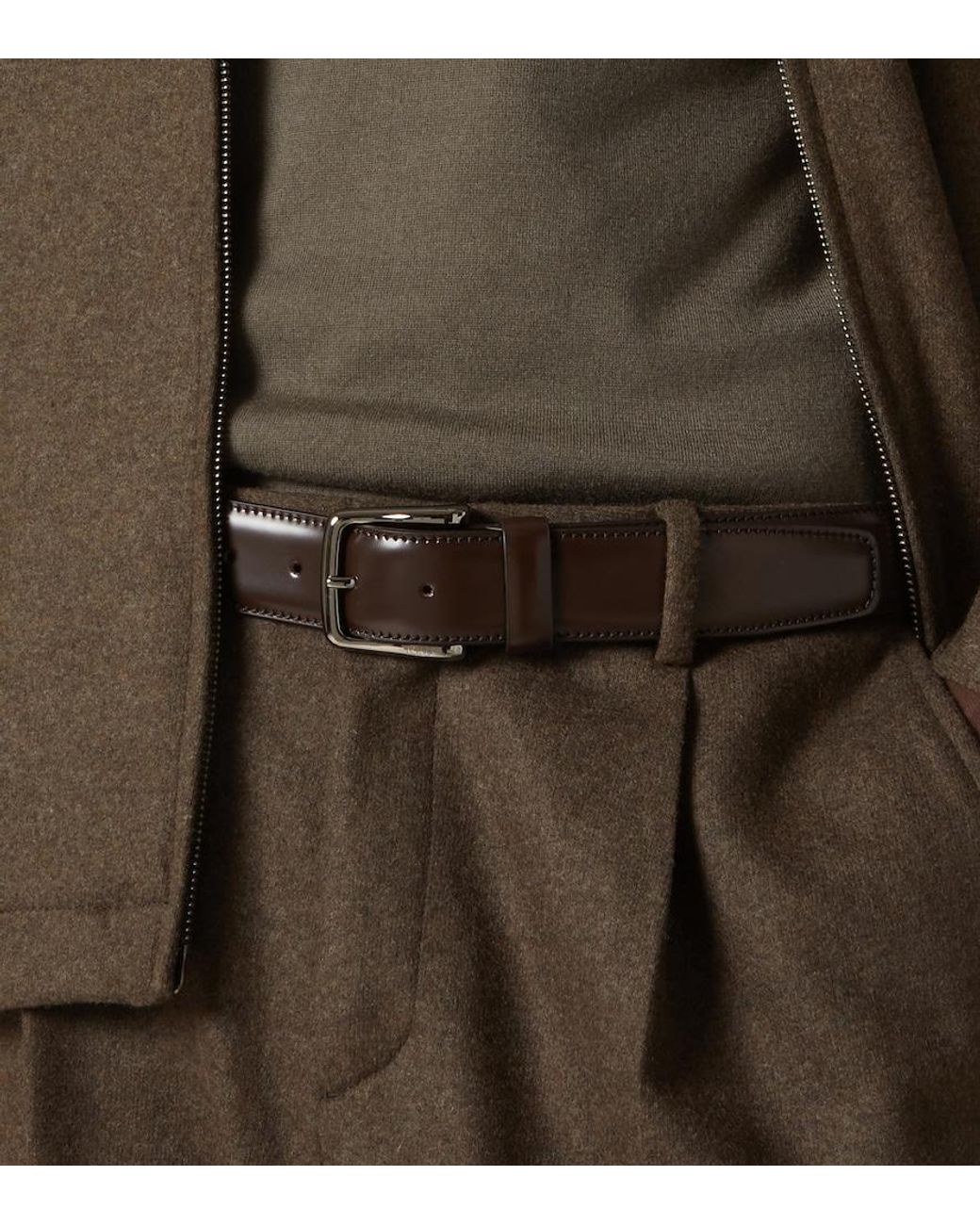 Tod's Black New Basic Leather Belt for men