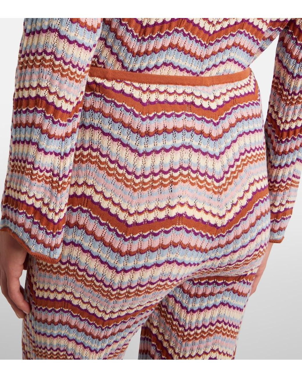 Pantalones Flared Boni De Algodon Rixo