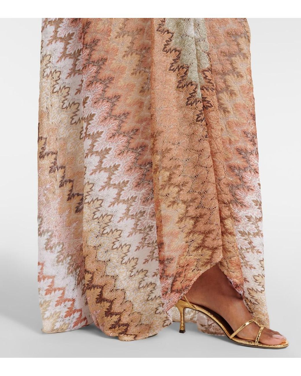 Missoni Natural Lame Maxi Dress