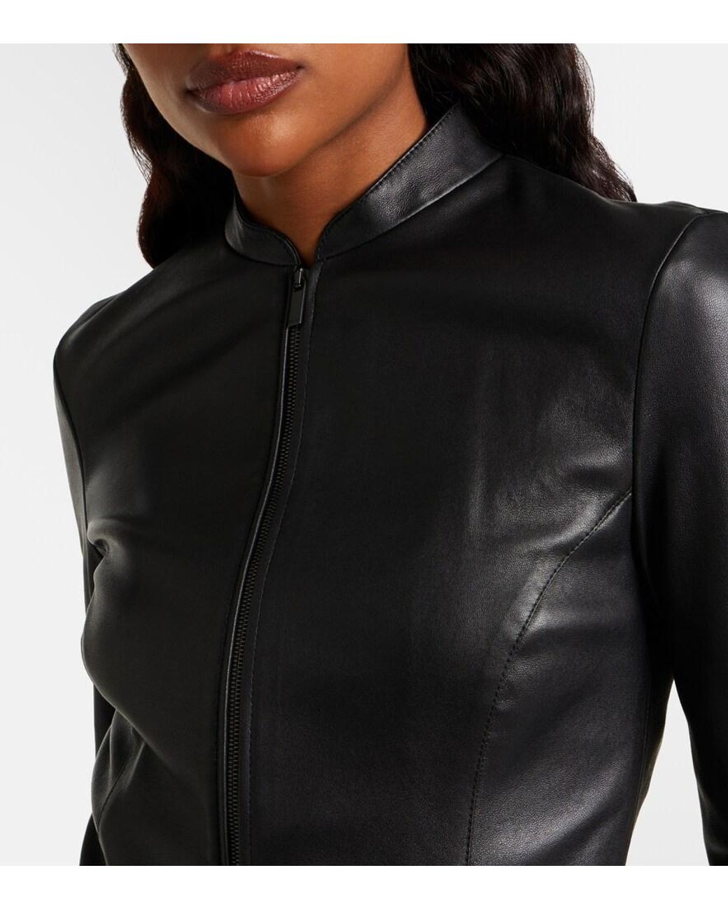 Gucci Black Leather Jacket