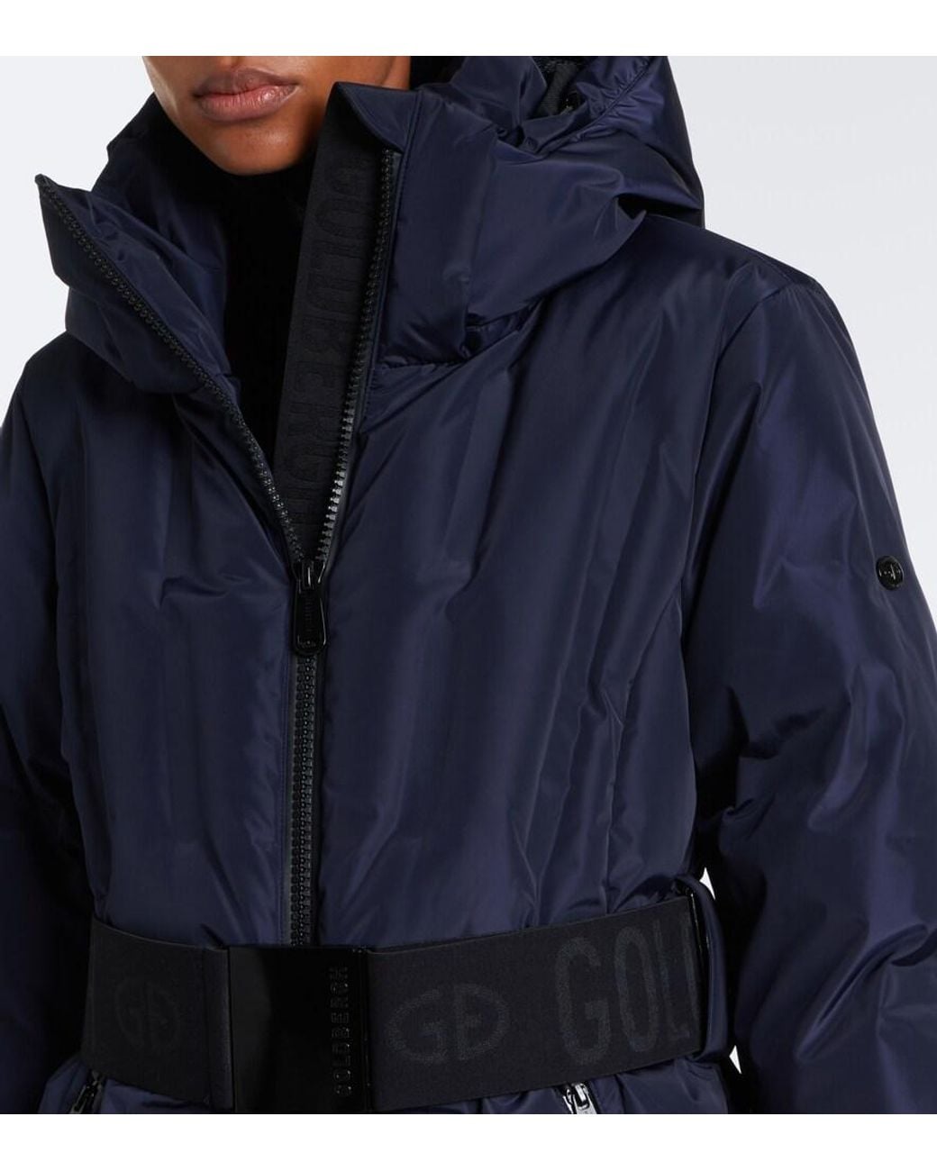 Goldbergh Blue Umi Belted Ski Jacket