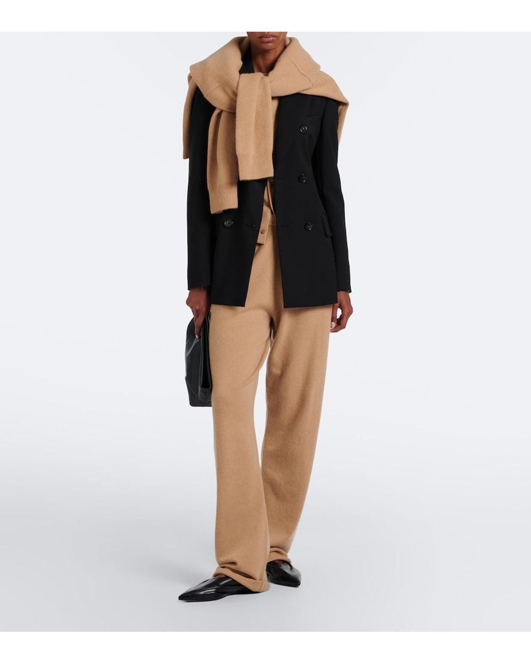 Extreme Cashmere Natural N°320 Rush Cashmere-Blend Sweatpants