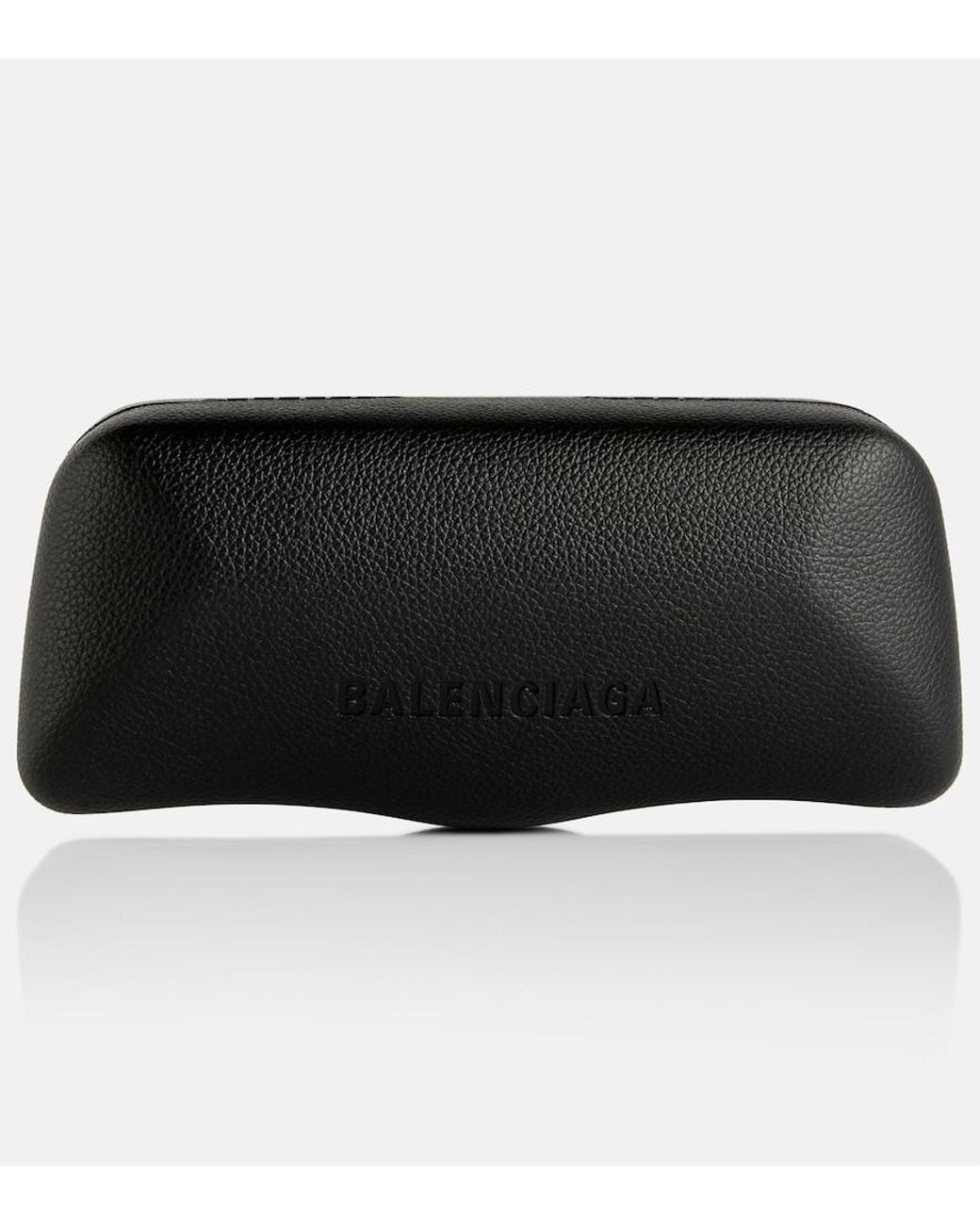 Balenciaga Orange 90S Oval Sunglasses