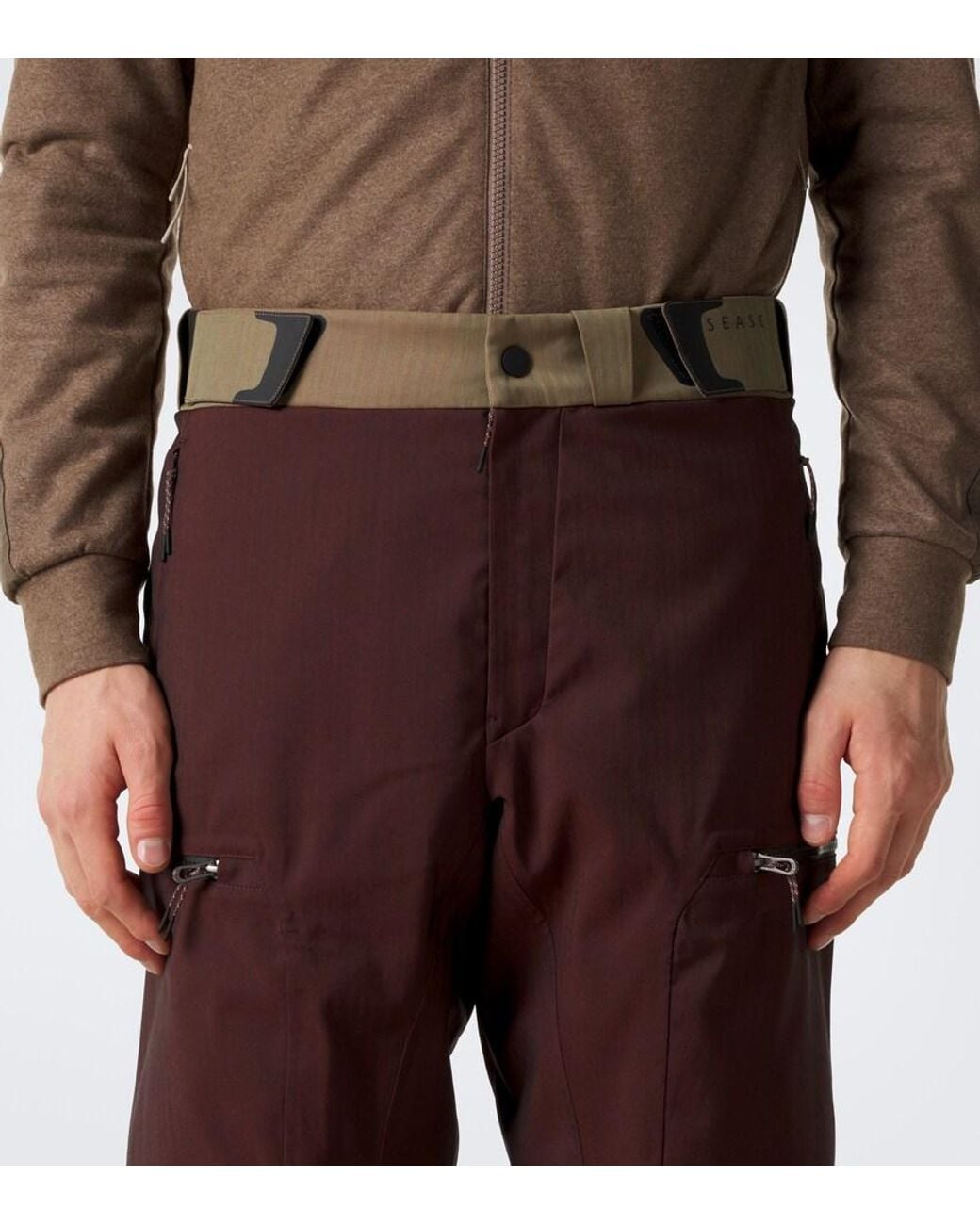 Sease Purple Trace 2.0 Wool-Blend Ski Salopettes for men