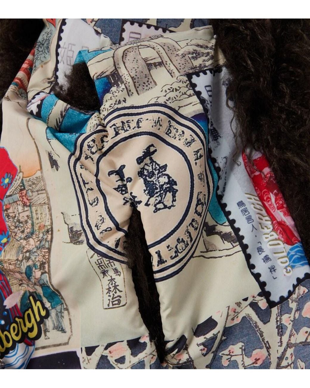 Goldbergh Black Yamara Scarf