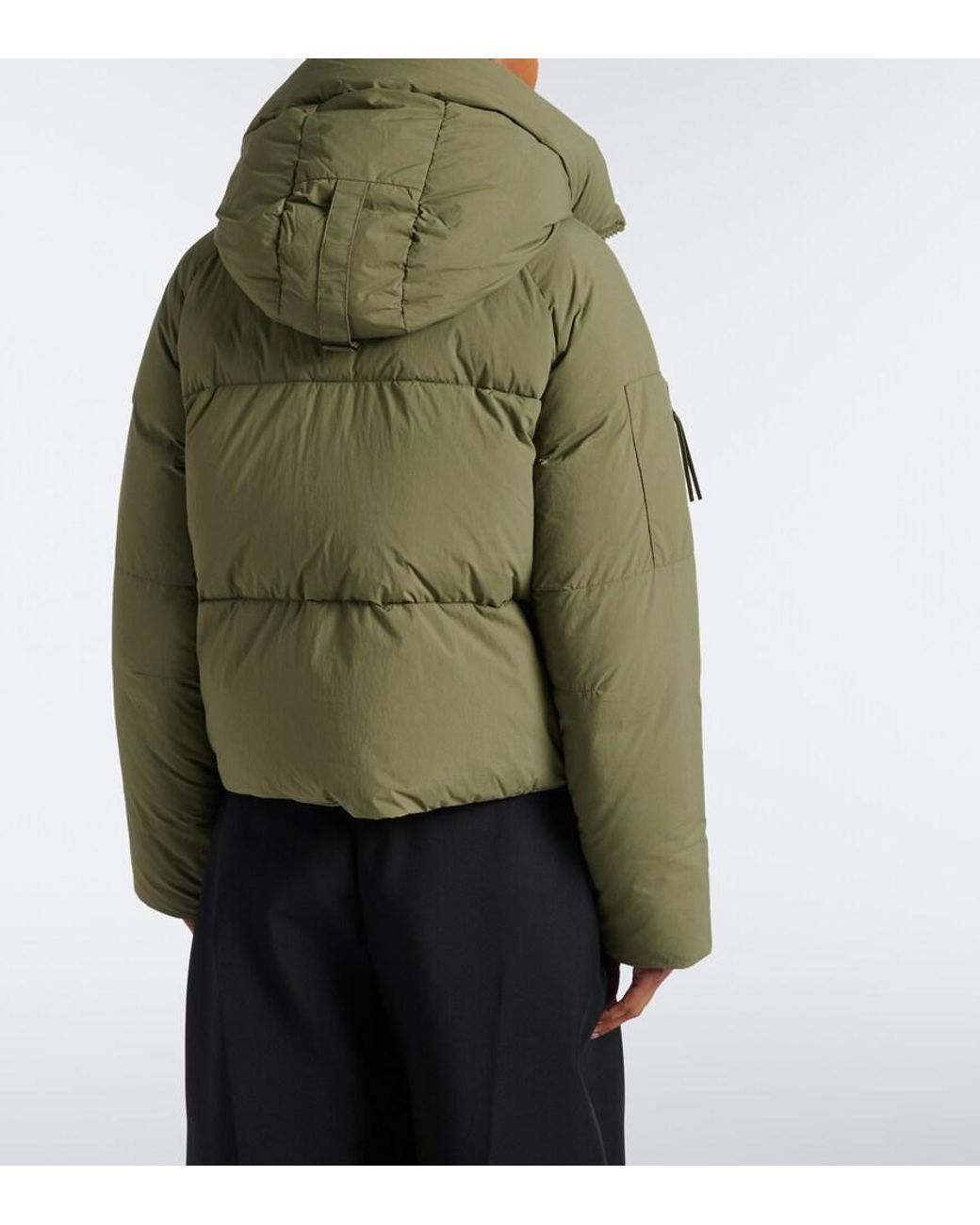 Canada Goose Green Chilliwack Hooded Down Jacket