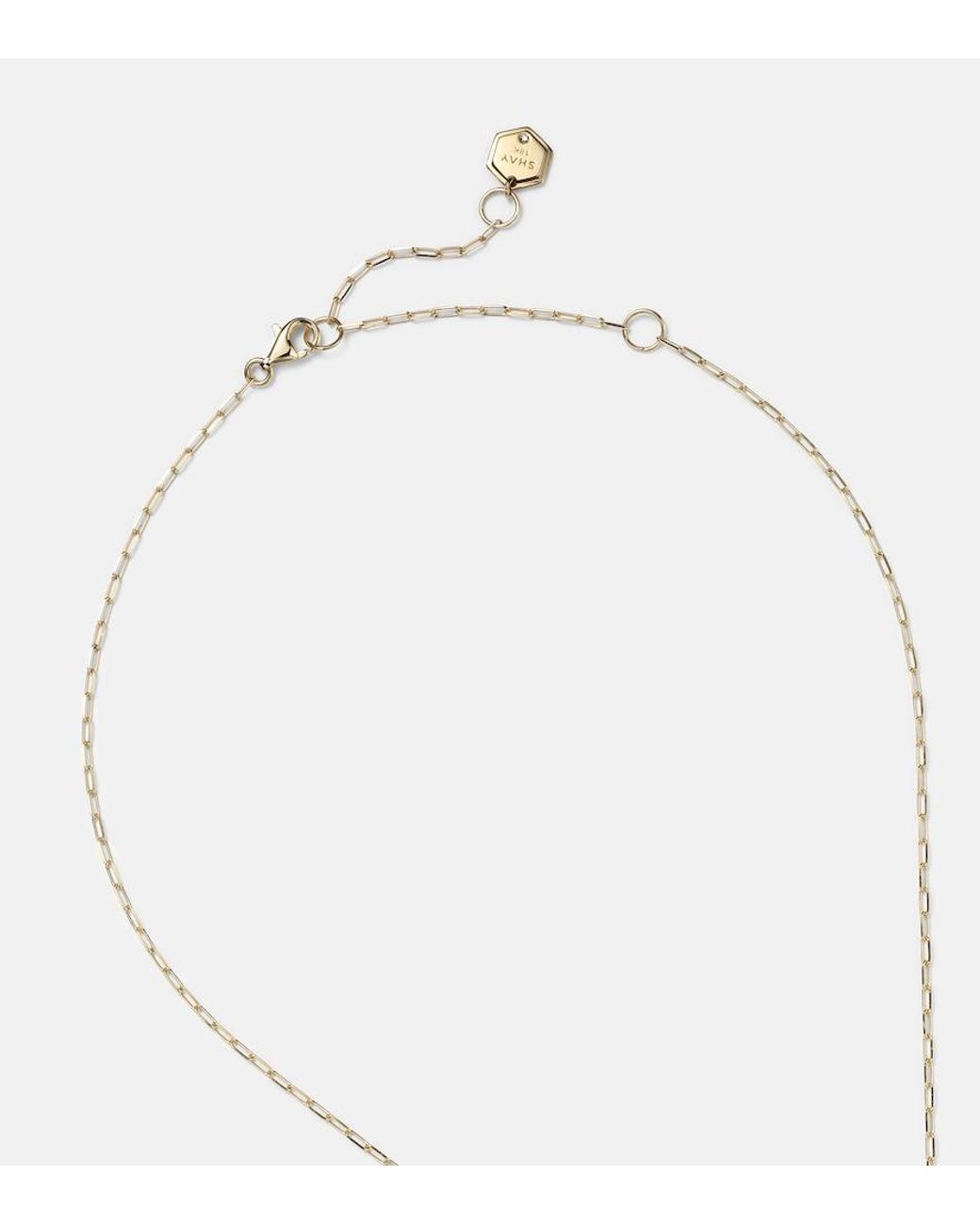 SHAY White Illusion 18Kt Pendant Necklace With Diamonds