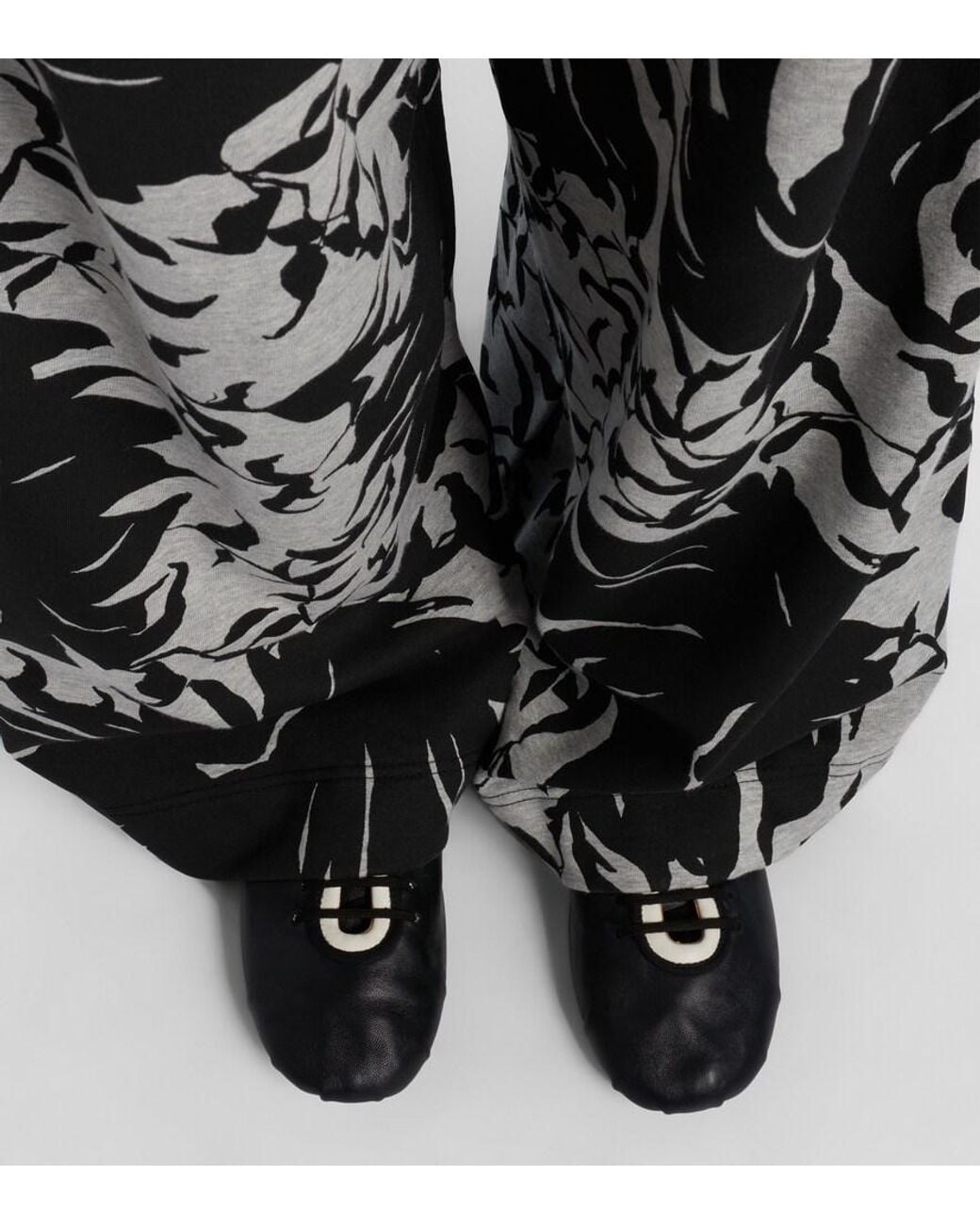 Dries Van Noten Black Leather Sneakers