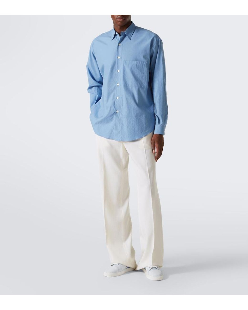 Christian Louboutin Blue Sneakers Fun Louis Junior for men