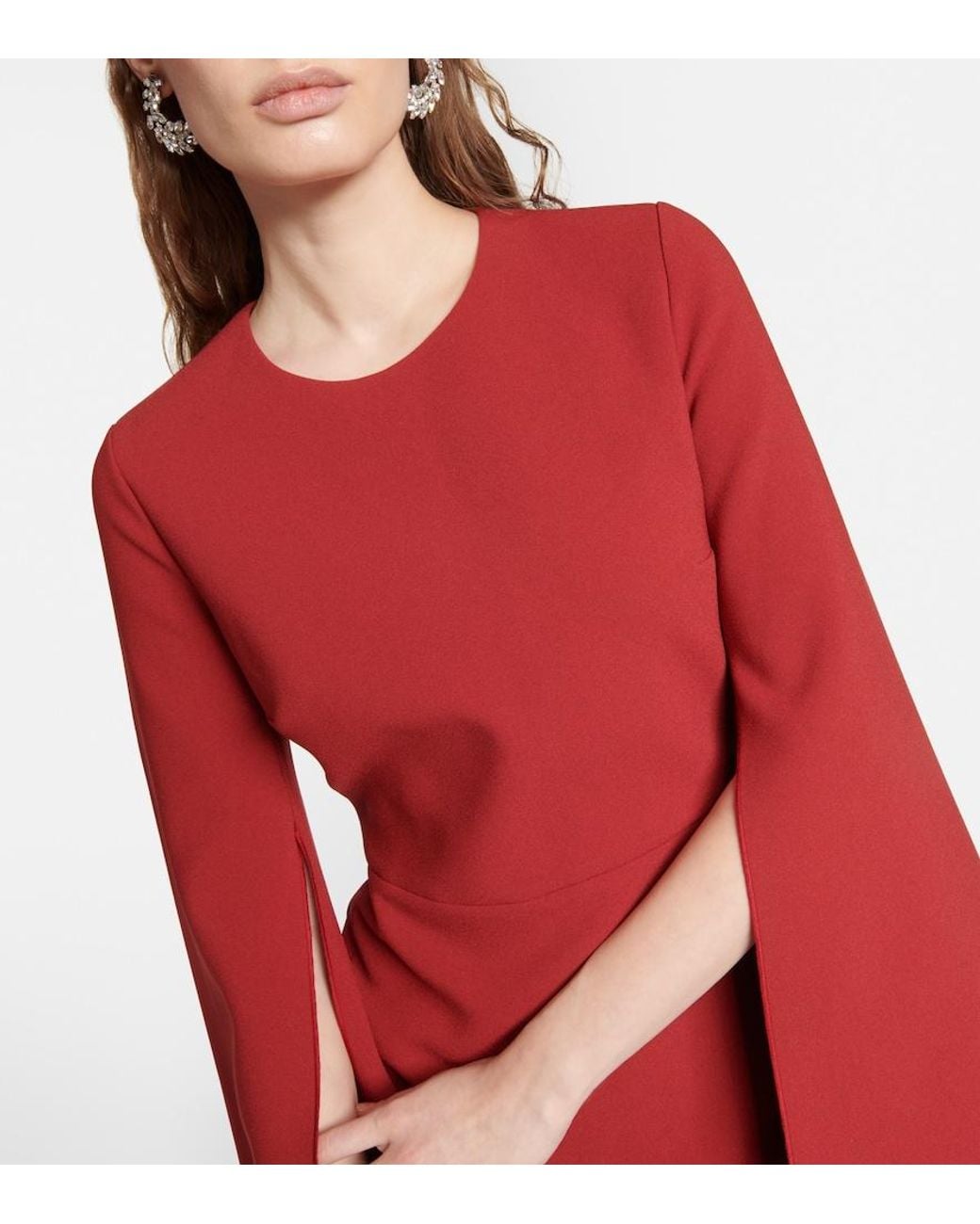 Roksanda Red Zimara Midi Dress