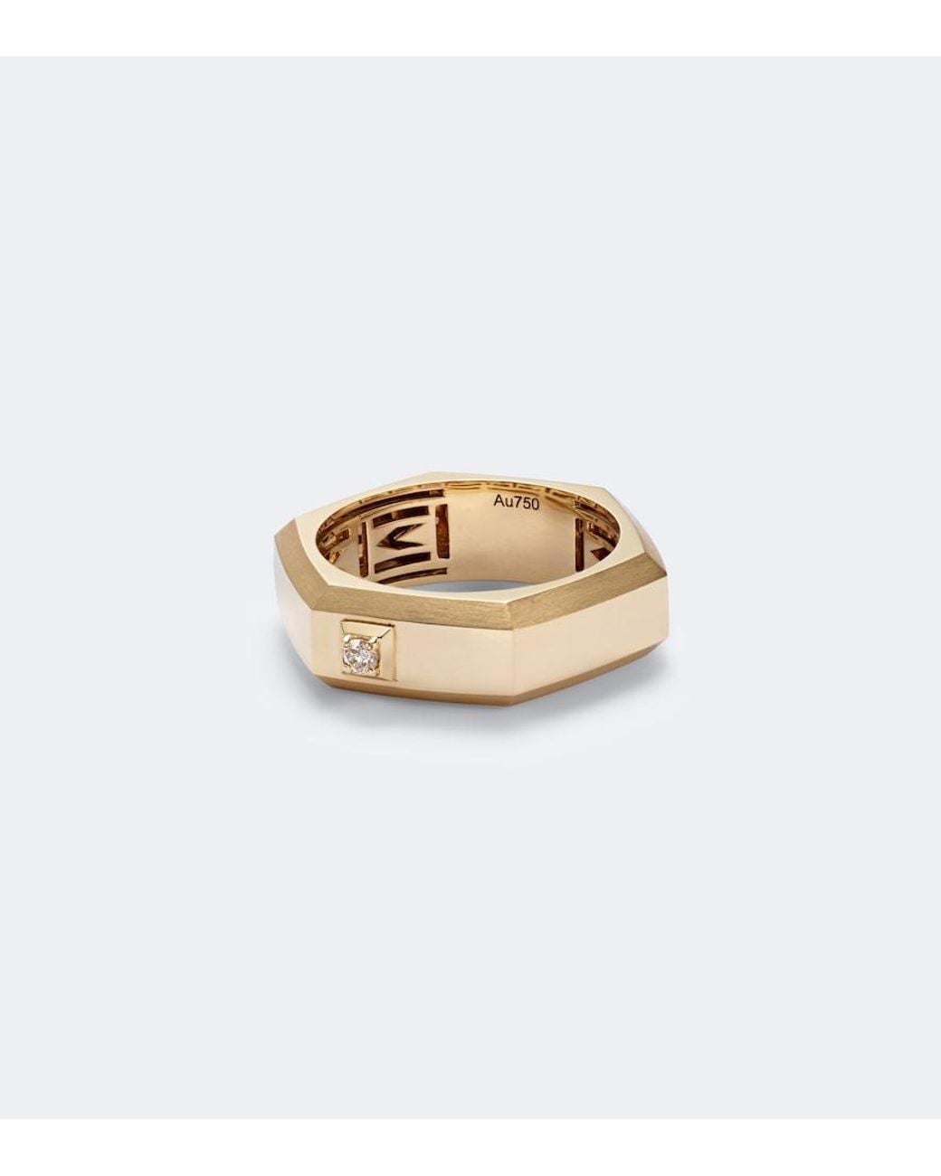 Messika White Moderniste Medium 18Kt Ring With Diamond