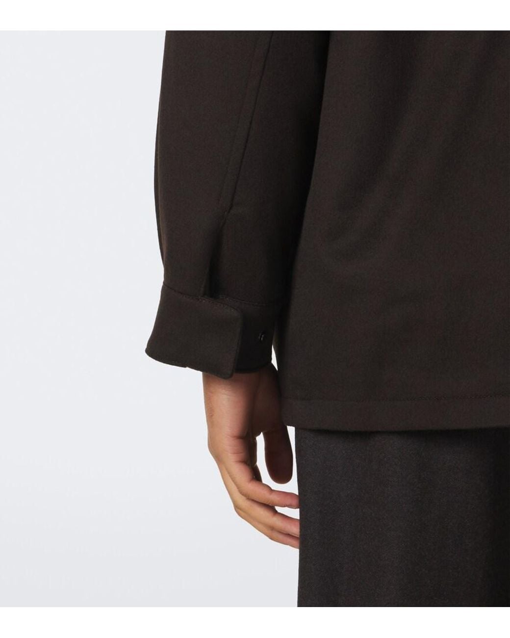STÒFFA Black Cashmere Jacket for men