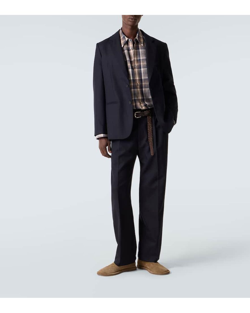 Studio Nicholson X Aaron Levine Burlington Wool Blazer in Blue for Men ...