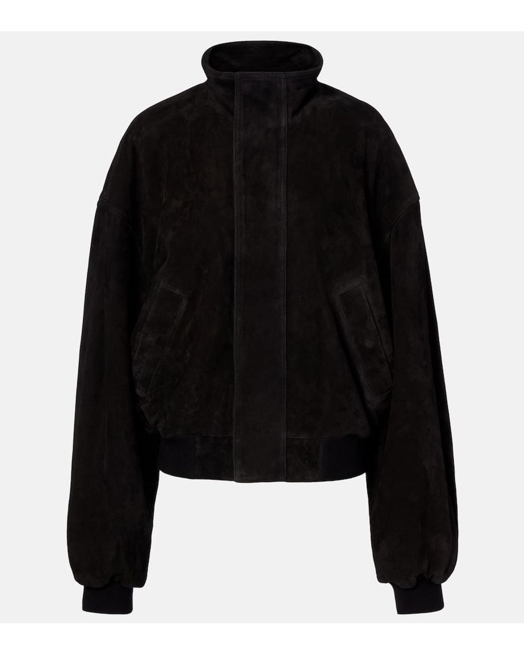 Balenciaga Black Suede Jacket