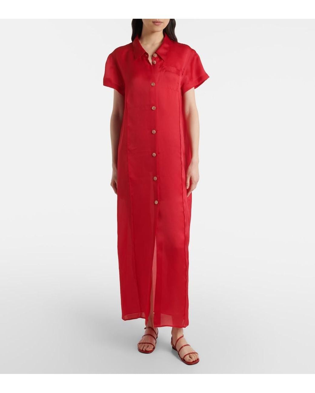 Sandali Loop di Khaite in Red