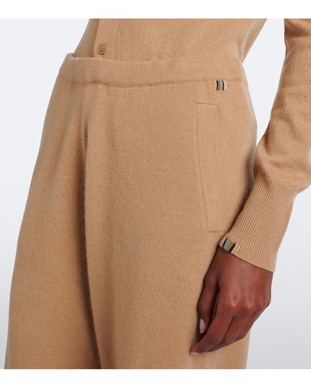 Extreme Cashmere Natural N°320 Rush Cashmere-Blend Sweatpants