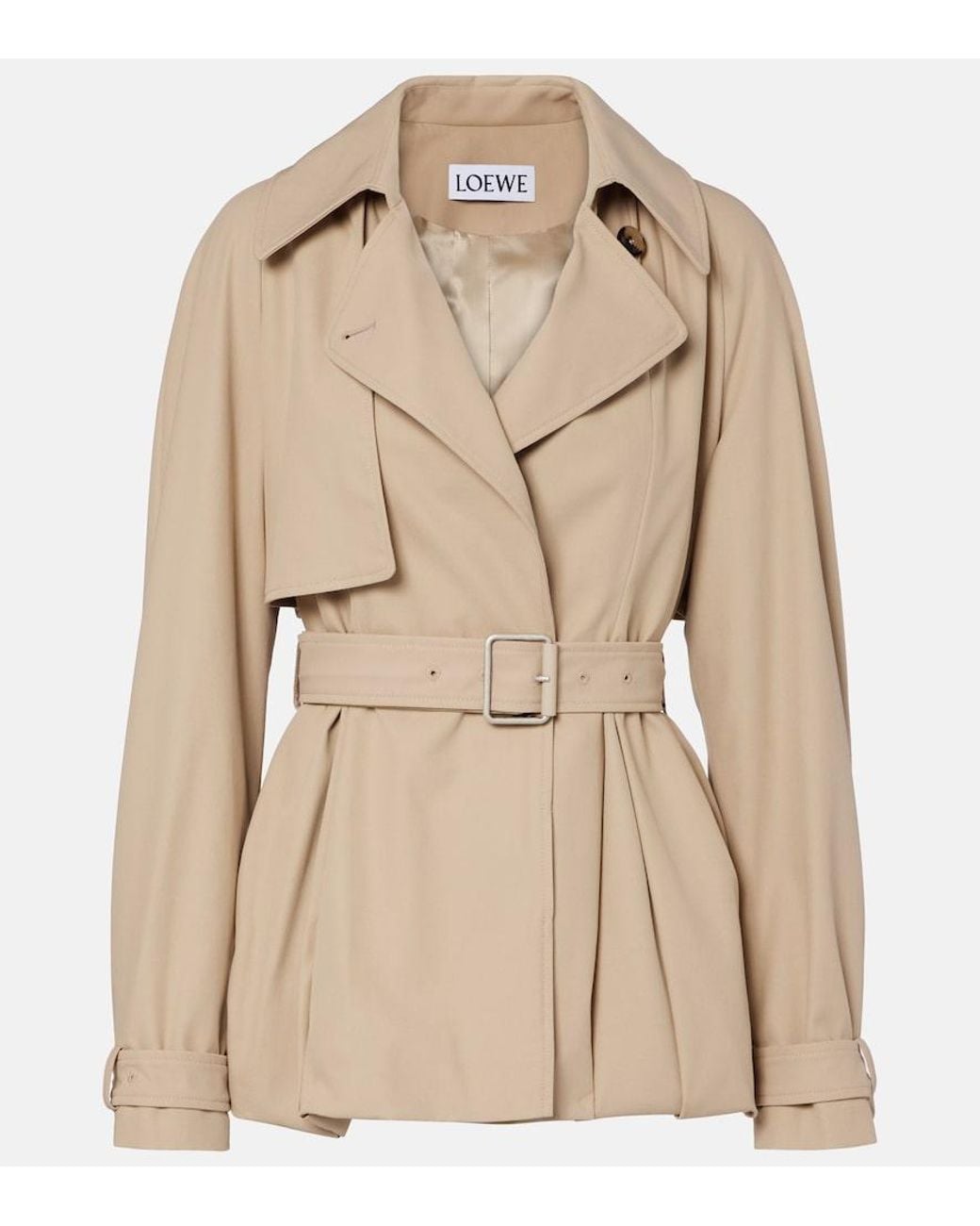 Loewe Natural Cotton Gabardine Jacket
