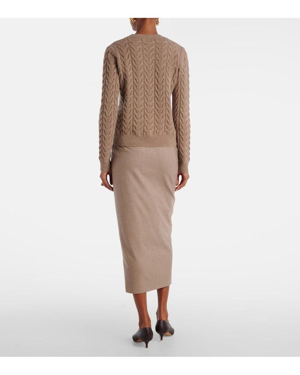 Max Mara Brown Knitwear