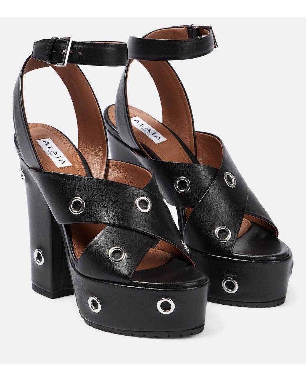 Alaïa Black High Heel Sandals