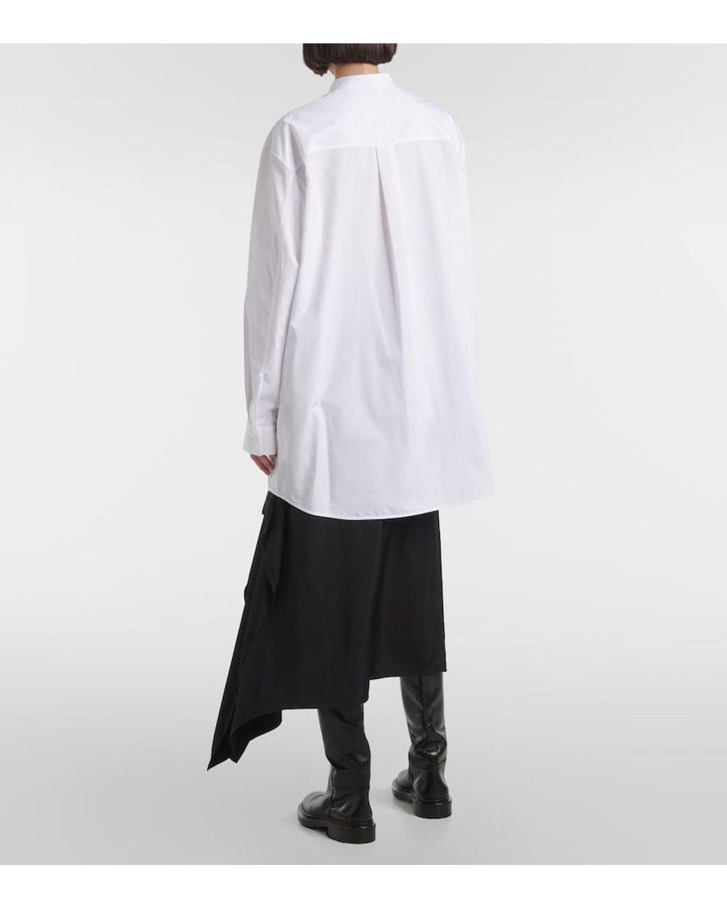 Jil Sander White Wednesday Cotton Poplin Shirt
