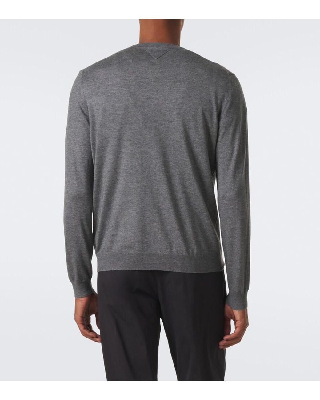 Pullover di Prada in Gray da Uomo