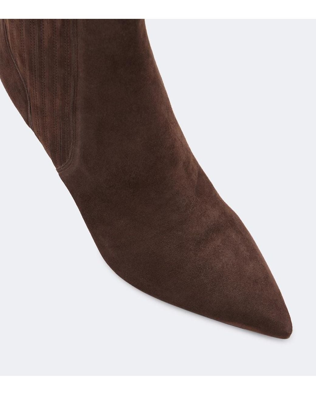 Veronica Beard Brown Lisa Suede Ankle Boots