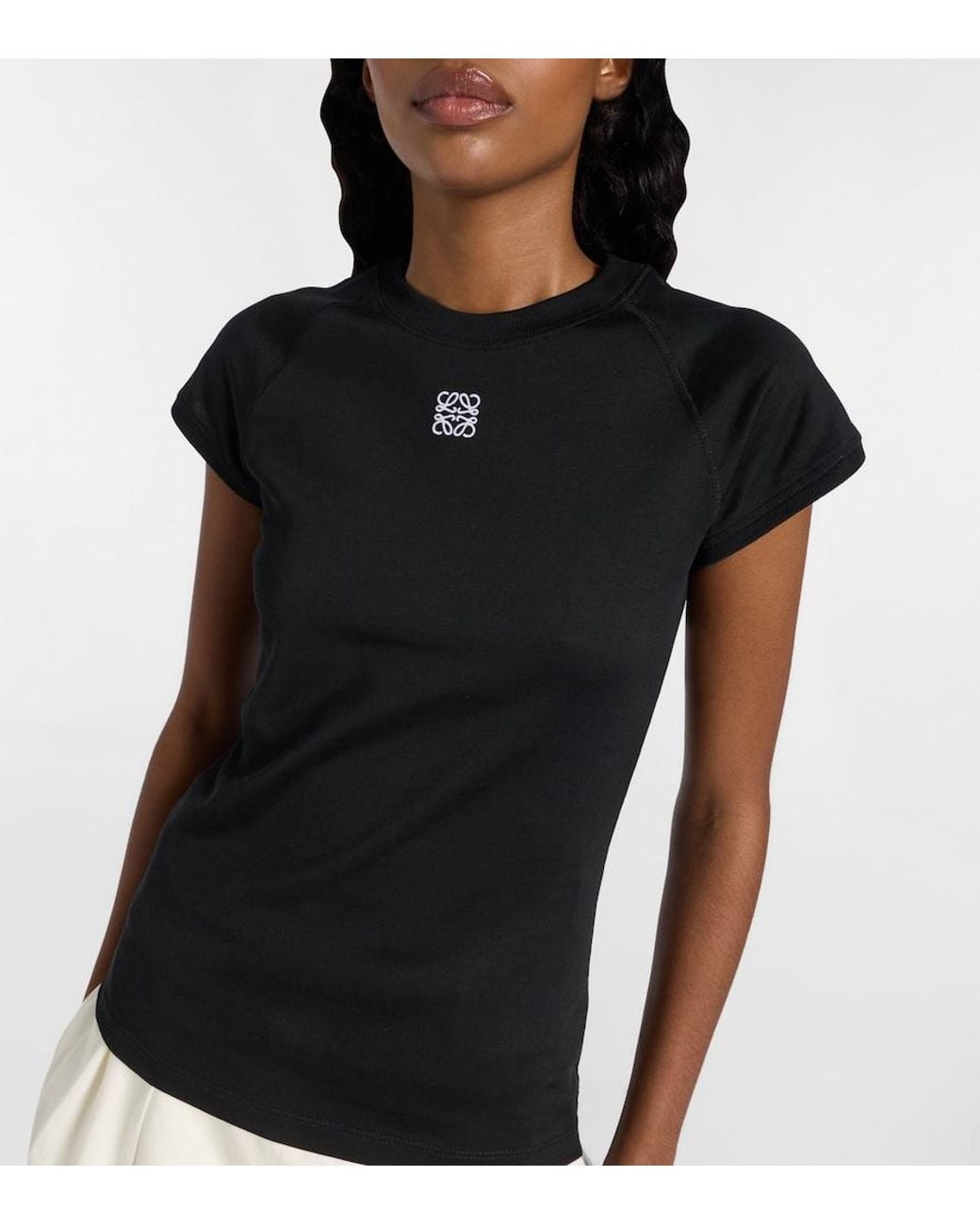 Loewe Black Anagram Logo T-Shirt
