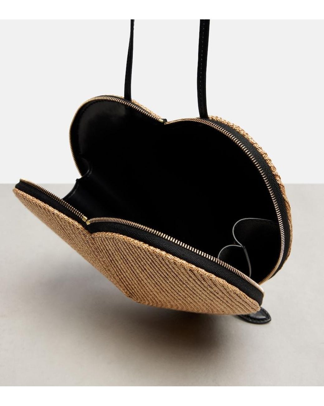 Alaïa Natural Le Cour Woven Crossbody Bag