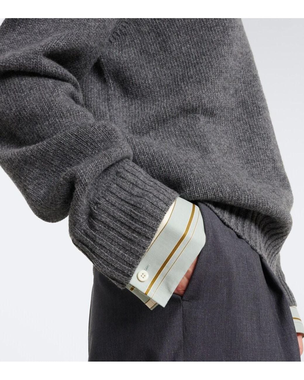 Pullover di Prada in Gray