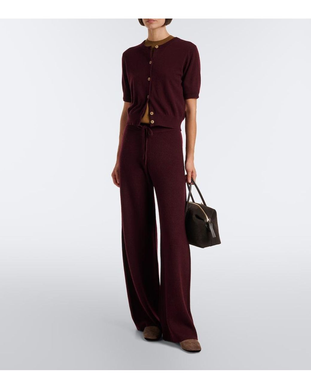arch4 Red Beau Cashmere Sweatpants