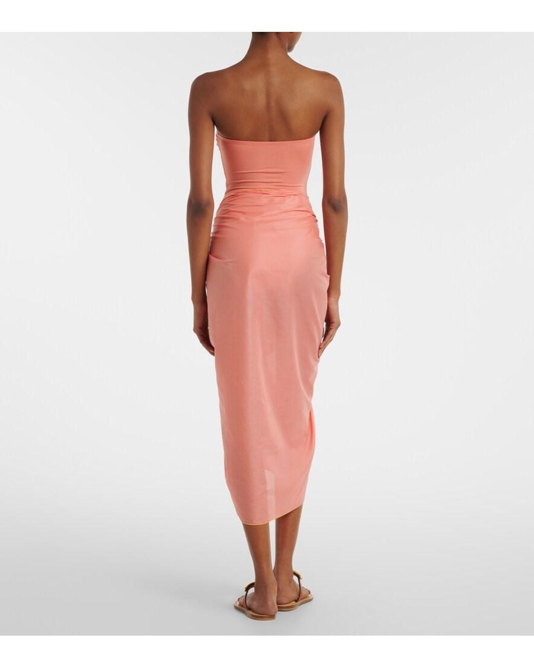 Eres Pink Cabine Beach Cover-Up