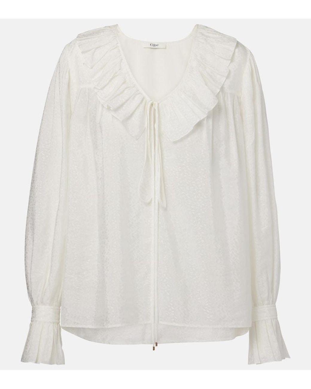 Blouse Chloé en coloris White