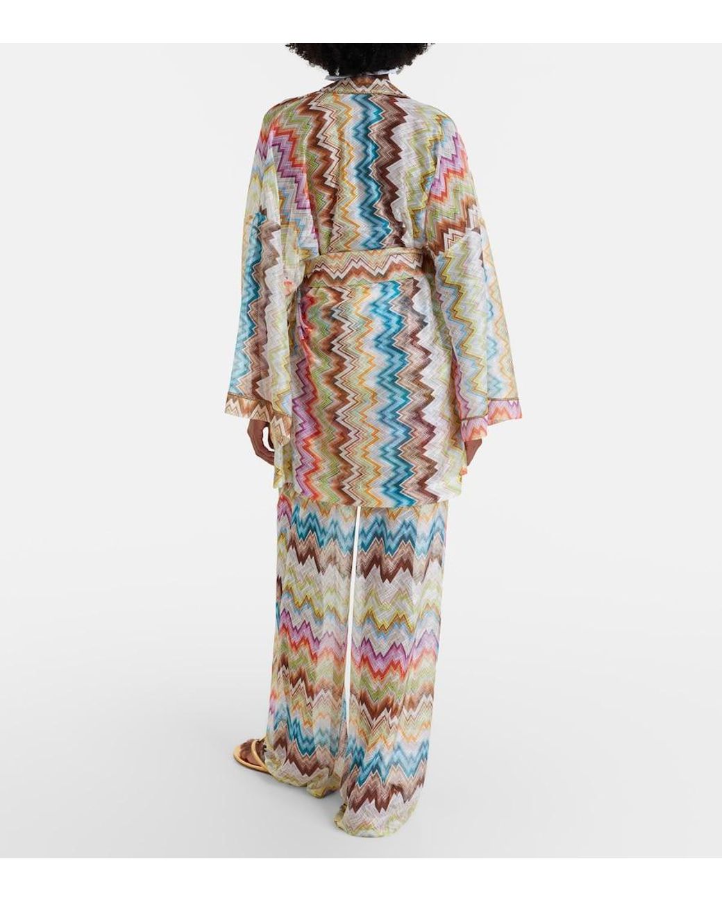 Missoni Multicolor Zigzag Beach Cover-Up