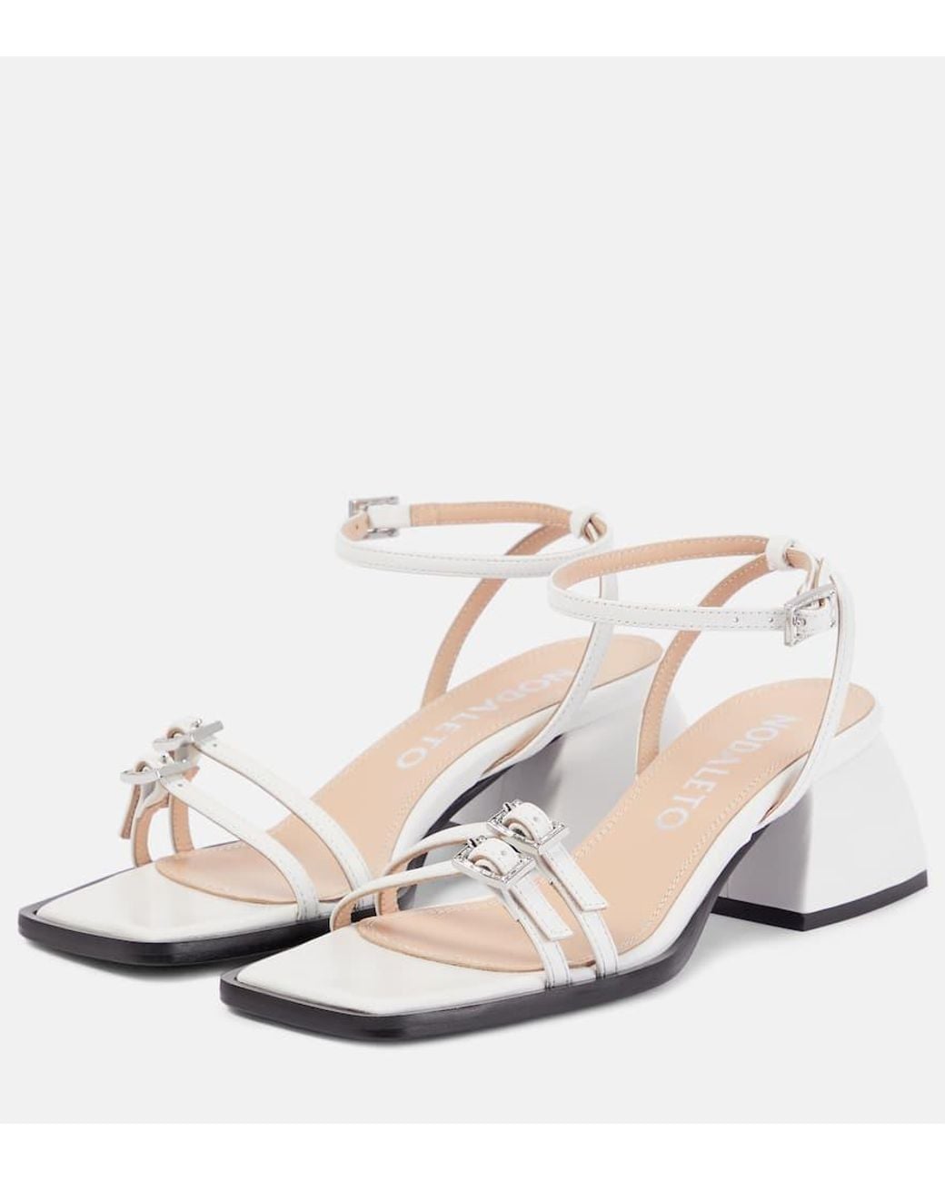 NODALETO Natural Sandalen Bulla Laetitia 45 Aus Leder