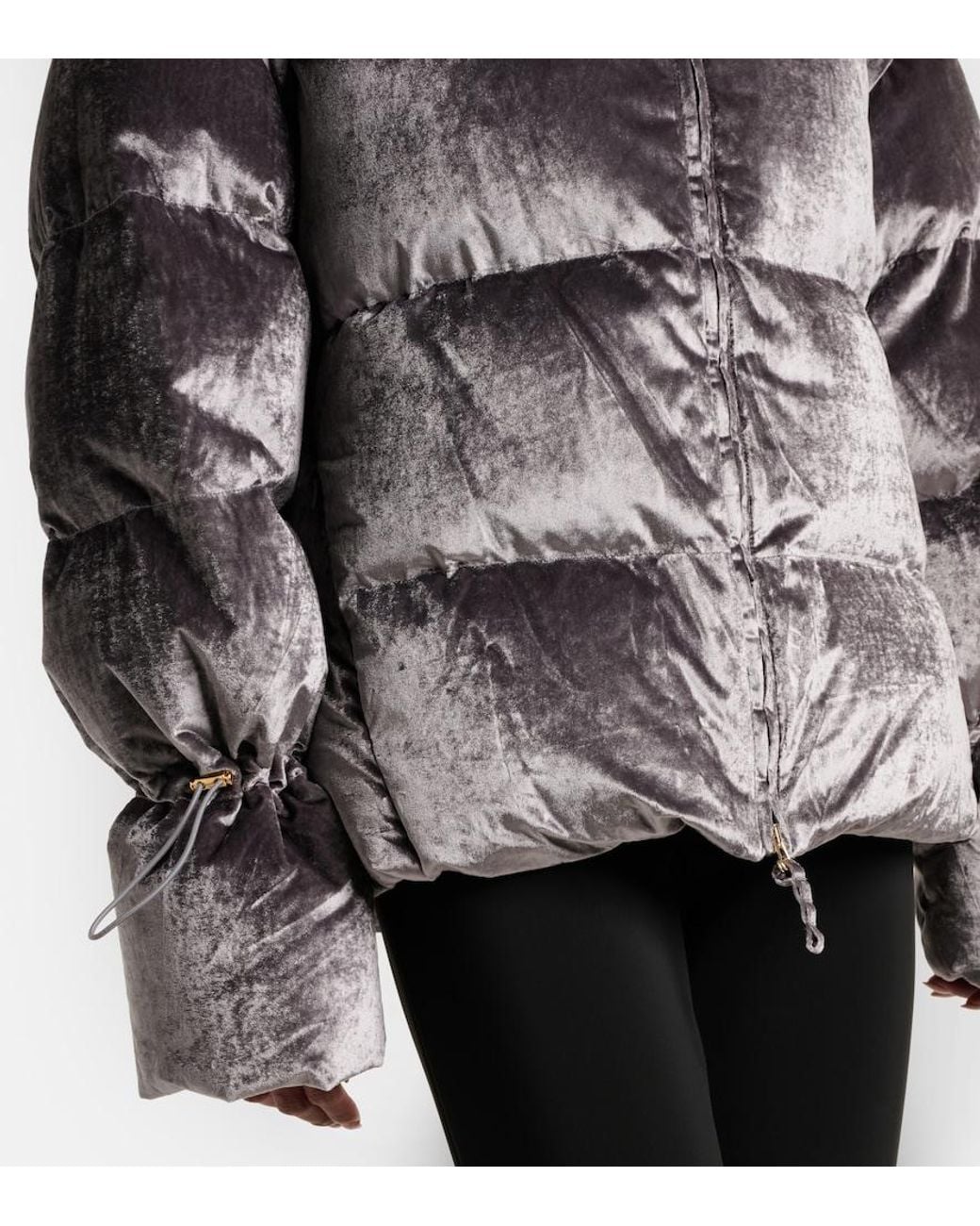 Jet Set Gray Margot Down Jacket