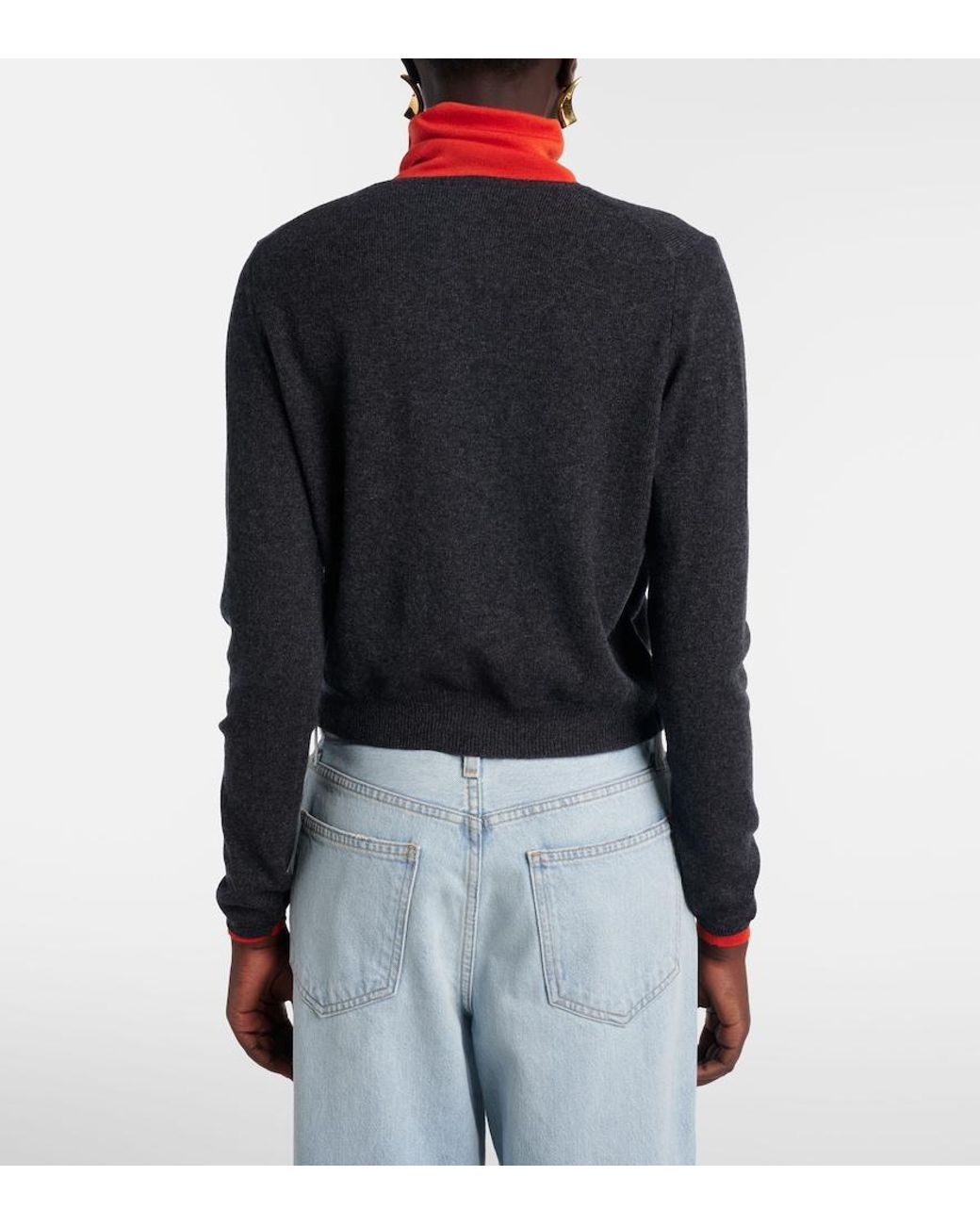 Jardin Des Orangers Black Cashmere Cardigan