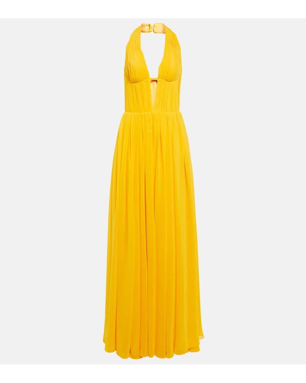 Holly Willoughby Yellow Chiffon Dress May 2022 – Fashion You Really Want