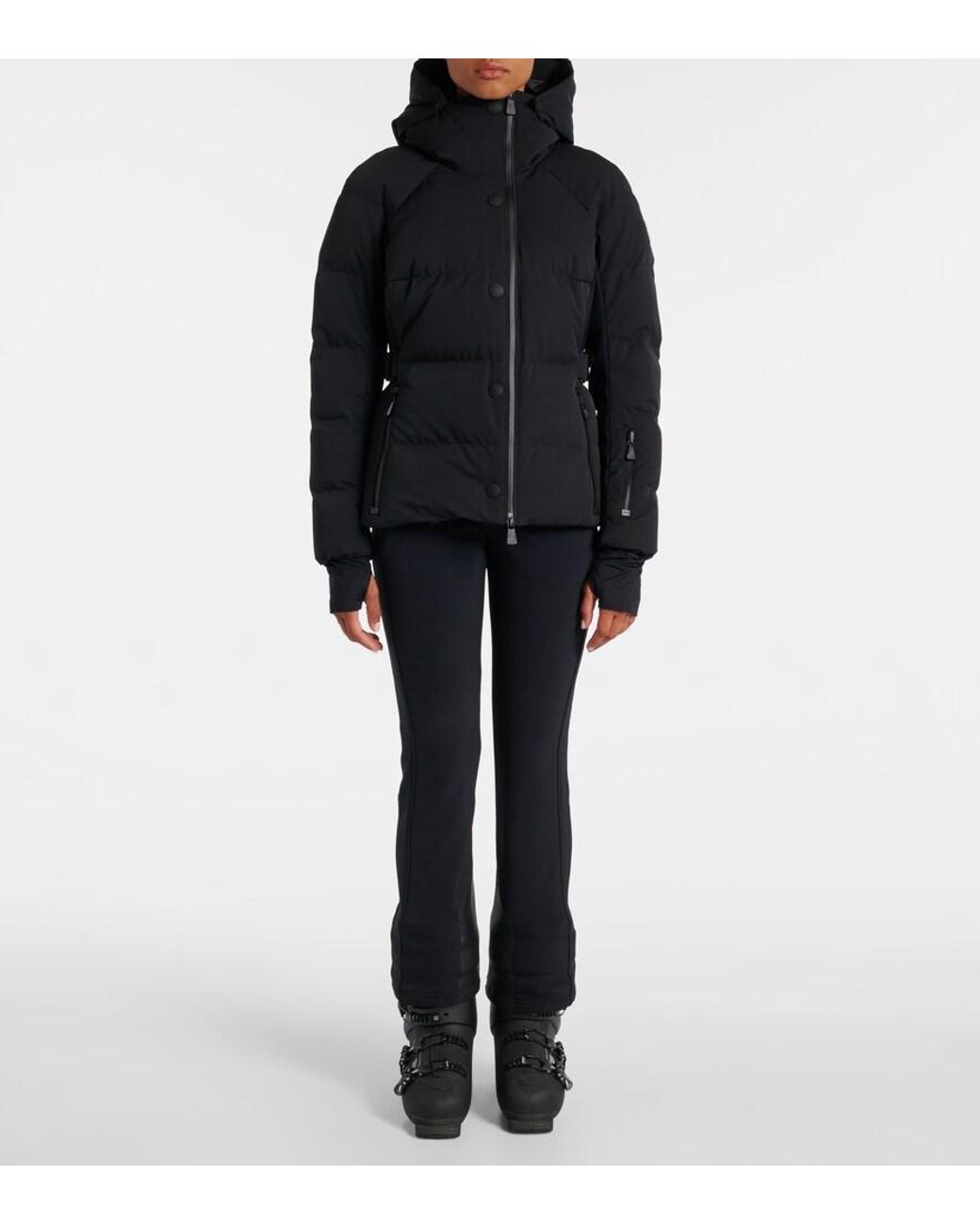 Moncler Black Guyane Down Ski Jacket