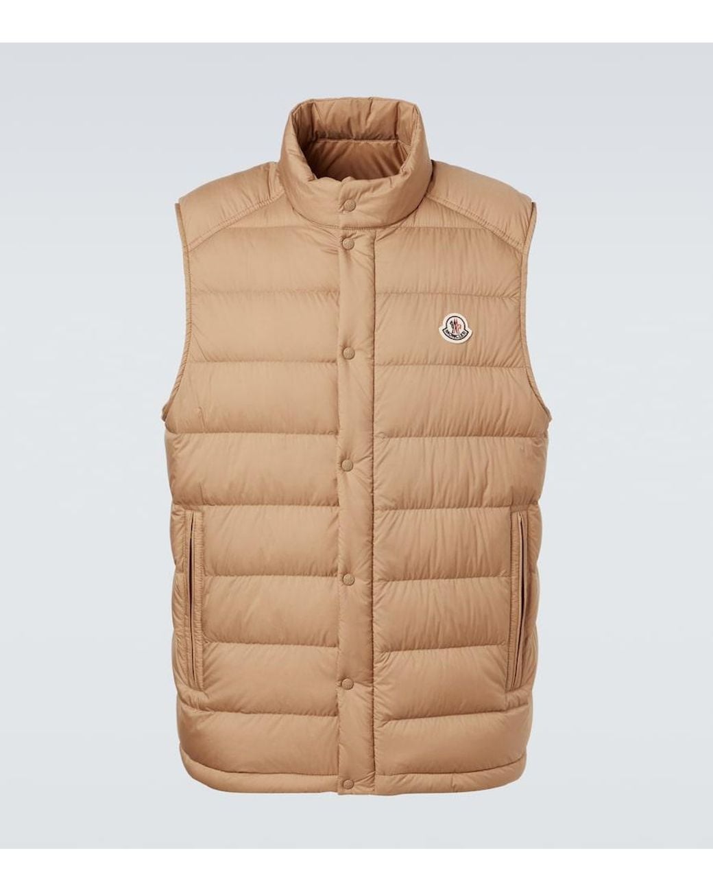 Moncler Natural Barthe Down Vest for men