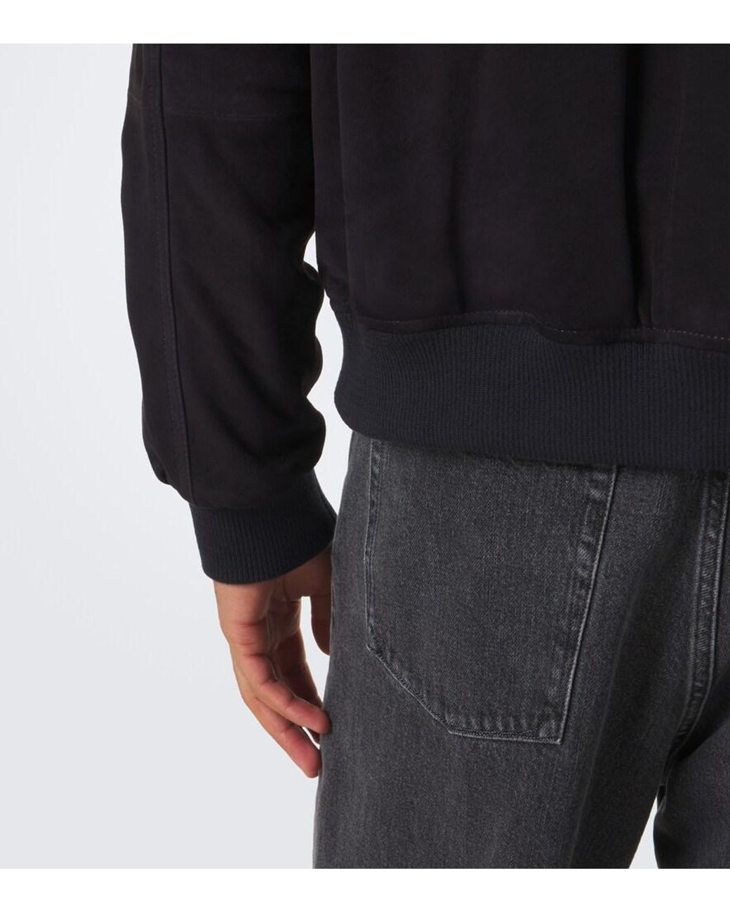 Giacca Blouson Tomme di Arma in Blue da Uomo