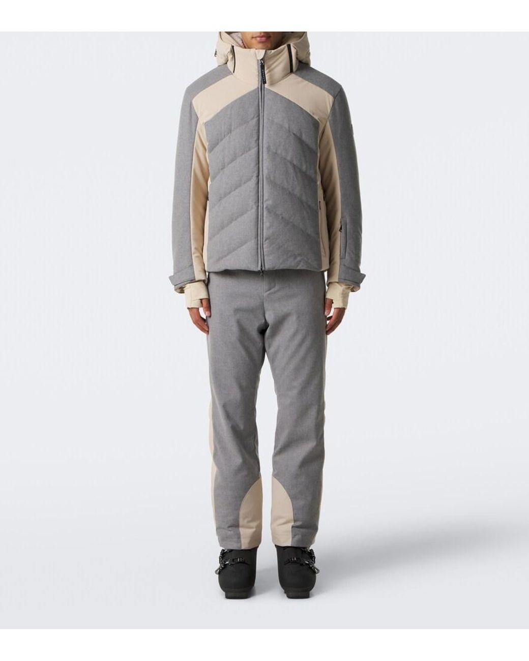 Bogner Gray Firat Belted Ski Pants for men