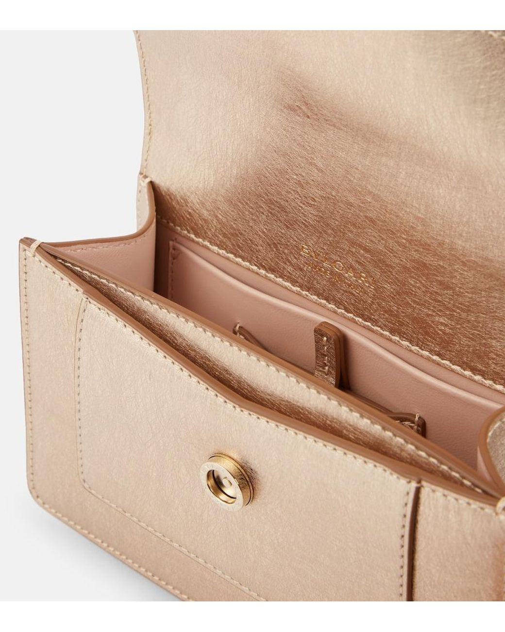 BVLGARI Natural Serpenti Forever Mini Leather Tote Bag