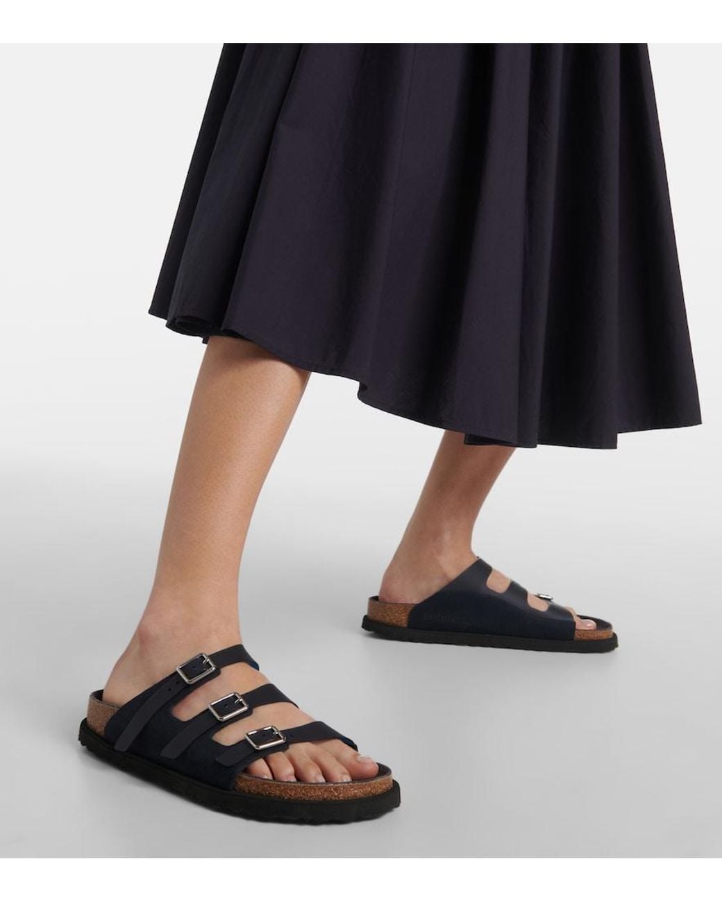 Birkenstock Blue Florida Pvc Sandals
