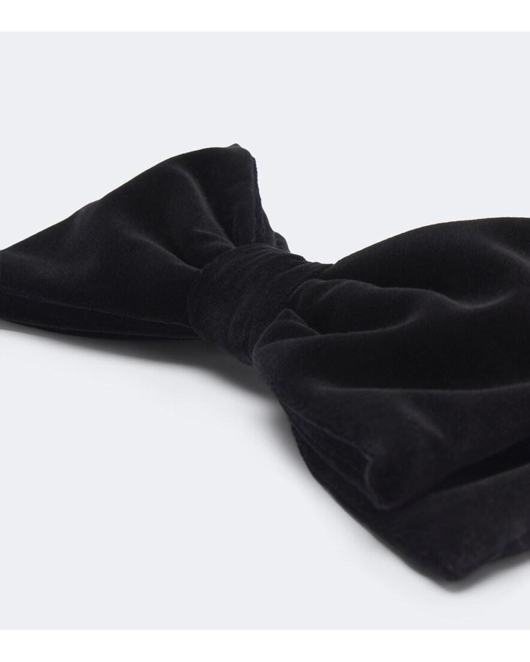 Khaite Black Enid Velvet Brooch