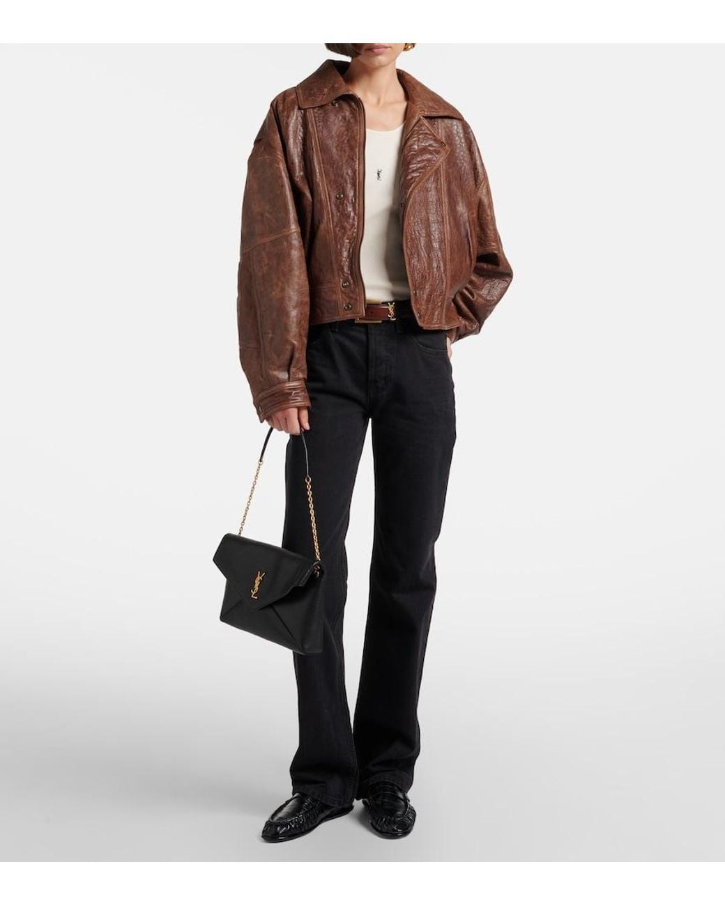 Saint Laurent Natural Tank Top