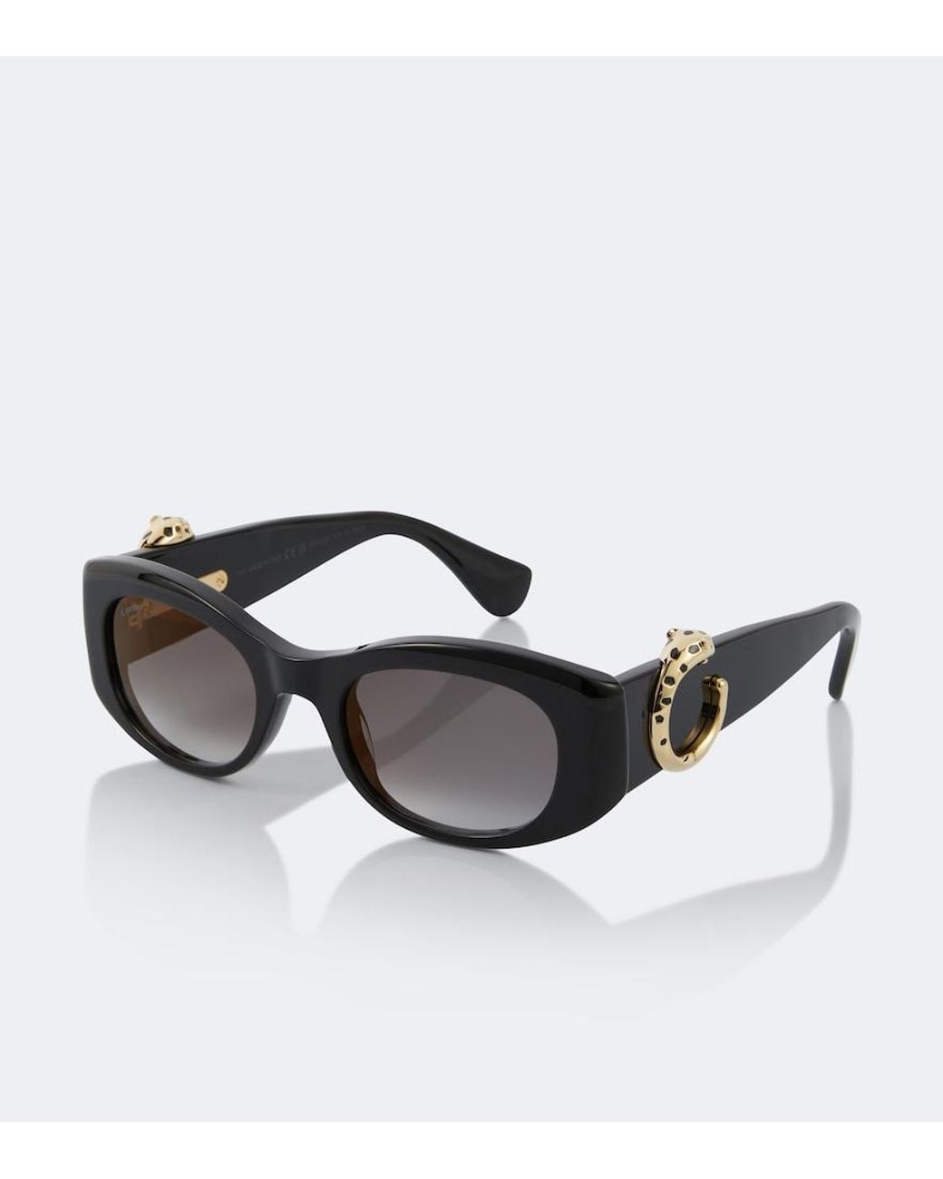 Cartier Brown Panthere De Cartier Square Sunglasses