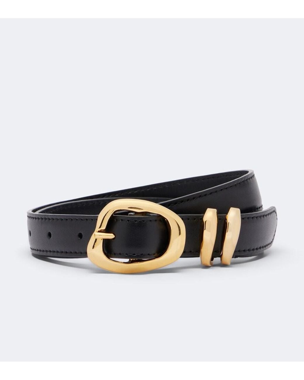 Amanu Black Tugela Leather Belt