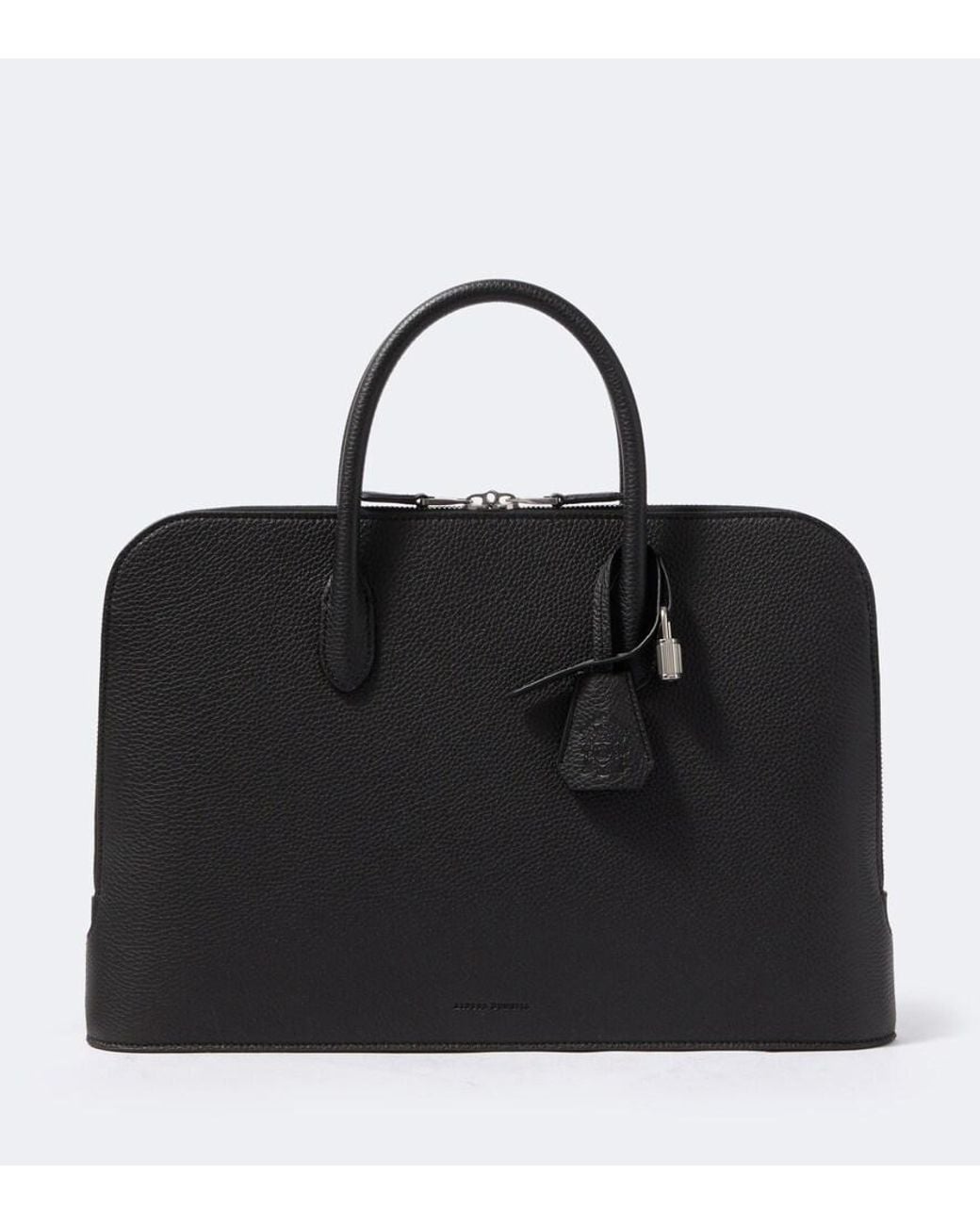 Dunhill Black Leather Portfolio for men