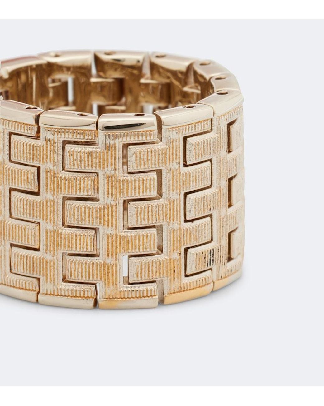 Tom Ford White Aion Brass Ring